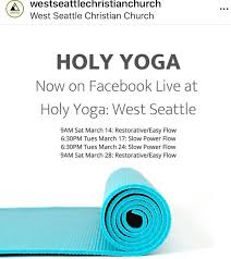 Maybe you would like to learn more about one of these? Holy Yoga West Seattle Home Facebook