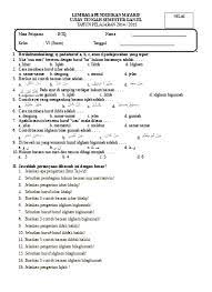 Soal uts btq sd kelas 4 semester 2. Uts Btq Kelas 4 5 6