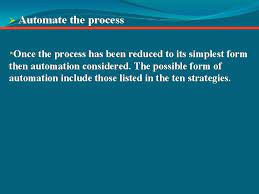 In other industries, automation has greatly improved productivity in the last decades, saving time and cutting costs. Automation In Manufacturing Foo Jin Hoe Ph D