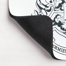 Black And White Mouse Pad Magical Potion Shoppe Mouse Pad Harry Potter Crest Hogwarts Crest Harry Potter Half Blood