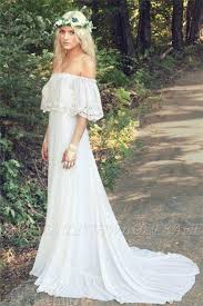 Off The Shoulder Bohemian Wedding Dresses Lace Summer Beach Wedding Gown Bo6883 W Bohemian Wedding Dress Lace Summer Wedding Dress Beach Summer Wedding Dress