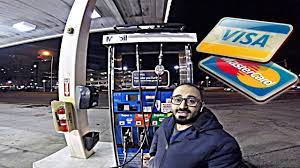 A small device is attached to the credit card insert at the pump, reading your card's information once you stick it in. How To Pump Gas Using Your Credit Card Youtube