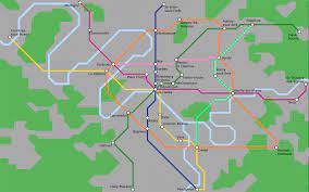 what if we connected all kfc restaurants of paris using a transit system oc maps kfc restaurant kfc paris