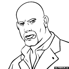Goldberg Coloring Pages Wwe Coloring Pages Free Coloring Pages