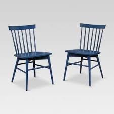 Set Of 2 Windsor Dining Chair White Threshold In 2020 Windsor Dining Chairs Blue Dining Chair Dining Chairs
