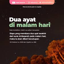 Yang mana pada ayat 284 dijelaskan bahwa segala sesuatu yang. Fiqih Muslimah S Instagram Profile Post Keutamaan Membaca 2 Ayat Terakhir Surat Al Baqarah Disebutkan Dalam Hadits Kutipan Agama Kutipan Pendidikan Motivasi