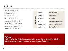 Wie sind paarreim, kreuzreim, umarmender reim und schweifreim aufgebaut? Lyrik Lyrik Quellen Gunter Waldmann Produktiver Umgang Mit Lyrik Hohengehren Schneider Andreas Thalmayr Lyrik Nervt Munchen Hanser Ppt Herunterladen