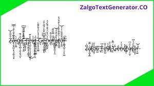 However, the zalgo text is a glitchy form of normal text. Zalgo Text Generator 1 Z A L G O Text Font Online