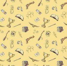 A wand is a magical object through which a wizard/witch channels his/her magical powers. Harry Potter Magic Golden Snitch Quidditch Broomstick Books Elder Wand Glasses Yellow Soft Wash Magical Wizard Witch Cotton Fabric