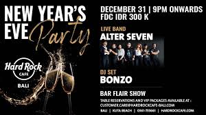 Welcome to hard rock cafe bali! New Year S Eve Party At Hard Rock Cafe Bali Tickets By Hard Rock Cafe Bali Tuesday December 31 2019 Bali Event