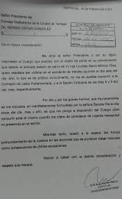 Paola díaz curso de inglés en grandes lagos, cultural experience. Concejo Deliberante Nota De La Concejal Paso A Comision De Poderes Y Legislacion Fm Alba 89 3 Mhz Tartagal Salta