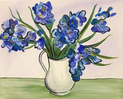 But more than anything, he was determined to comprehend and master color. Van Gogh S Blue Irises Sun Apr 25 4pm At Edgewater