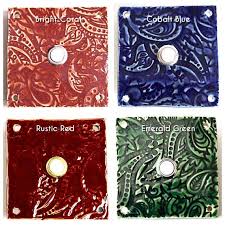 Turklingel Knopf Fliesen Tur Glocke Platte Abdeckung Etsy Red Blue Cobalt Blue