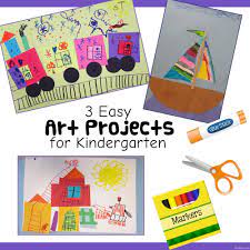 3 Fun And Easy Kindergarten Art Lessons Kindergarten Art Lessons Kindergarten Art Projects Kindergarten Art