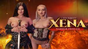 WARRIOR PRINCESSES Xena and Gabrielle taking Prison Guard for Threesome -  Pornhub.com