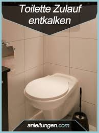 Toilette Zulauf Entkalken Auch Der Toiletten Zulauf Sollte Ab Und An Entkalkt Werden Da Dies Recht Kompliziert Toiletten Reinigen Toilettenspulung Toiletten