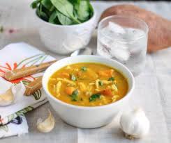 We first encountered chicken curry in a hurry in mark bittman's quick and easy recipes from the new york times. Creamy Coconut Curry Chicken Vegetable Soup Gluten Free