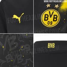 Its nicknames include die borussen, die schwarzgelben( the black and yellows), der bvb (the bvb). Dortmund 20 21 Away Kit Released Footy Headlines