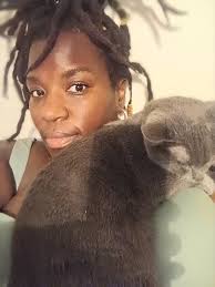 My baby storm but he goes by" kitty" he's growing up with two Italian  Mastiff so he's Thug Life.