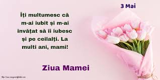 Zi de zi îmi dă povaţă! Felicitari De Ziua Mamei 3 Mai Pagina 3 Mesajeurarifelicitari Com