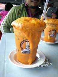 Aku dapat dulu makanan dan minuman. Cukuplah Sekali Merasa Teh Ais Tarik Madu Warung Pak Mat Di Kg Baru Kl Blog Abah Careno