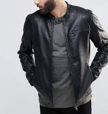 Gordania Stylish Slim Fit Formal Faux Leather Jacket For Men Gd290black Ebay Leather Jacket Style Leather Jackets Online Leather Jacket Men