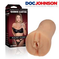 Doc Johnson Signature Strokers Gabbie Carter Pocket Realistic Male  Masturbator | eBay UK