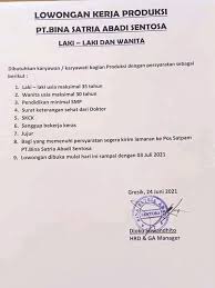 Entdecke rezepte, einrichtungsideen, stilinterpretationen und andere ideen zum ausprobieren. Himpunan Lowongan Kerja Jatim Postingan Facebook