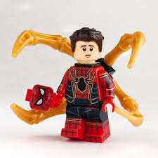 Recreate thrilling scenes from the marvel super heroes avengers: Custom Minifigure Lego Bricks Infinity War Spiderman Iron Spider Peter Parker 19 99 End Date Wednesday Lego Spiderman Lego Iron Man Lego Custom Minifigures