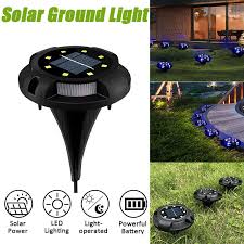 Solar pathway lights solar lights outdoor path lighting small solar panels recessed lighting fixtures light emitting diode garden lamps lamps for sale solar lamp. Buy 4 8pcs Solar Powered Ground Light Waterproof Garden Pathway Deck Lights With 8 Led Lamp For Home Yard Driveway Lawn Road At Affordable Prices Free Shipping Real Reviews With Photos Joom