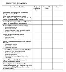 You may also check out sales plan examples. Free 16 Sample Recruitment Plan Templates In Pdf Google Docs Pages Ms Word