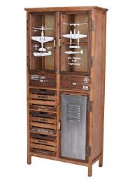Today's hinges come in a variety of traditional shapes, sizes, and styles. Vitrinenschrank Retro Schrank Loft Vitrine Flugzeug Design Kommode Antik Mobel Ebay
