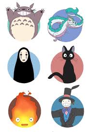 See more ideas about studio ghibli, ghibli, ghibli art. Studio Ghibli Circle Stickers Mint By Design Studio Ghibli Characters Studio Ghibli Tattoo Stickers Studio Ghibli