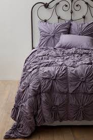 Rosette Quilt Anthropologie Com Purple Bedding Home
