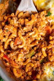 Cremige One Pot Pasta Mit Hackfleisch Und Paprika Rezept Mit Schritt Fur Schritt Video Rezept In 2020 Abendessen Rezepte Einfach Rezepte Hackfleisch