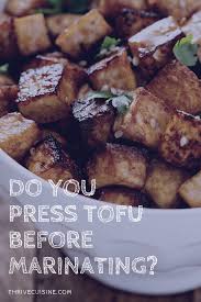 It is a spicy sichuan tofu dish. Do You Press Tofu Before Marinating Plus Some Extra Tips Firm Tofu Recipes Tofu Tofu Recipes