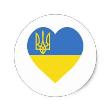 Isolated vector icons set stock vector and explore similar vectors at adobe stock. Ukraine Flag Heart Classic Round Sticker Zazzle Com In 2020 Ukraine Flag Round Stickers Flag