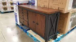 Many styles, colors, sizes & materials Costco Whalen 63in Industrial Wood Metal Tool Cart 499 Youtube