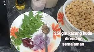 Kalau tidak pecah, sudah pasti kacang hijau akan keras. Kacang Kuda Rebus Berhalba Tips Cepat Empuk Youtube