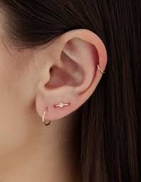 Cool 2nd To 3rd Single Ring Idea Ear Jewelry Earings Piercings Ear Piercings