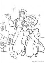 Dibujos Para Colorear Aladdin