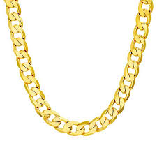 Maybe you would like to learn more about one of these? Men S 14k Gold Plated Curb Chain Necklace