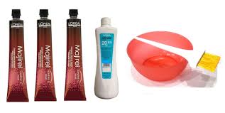 But the color fades quickly. L Oreal Majirel Hair Color Set Of 4 Colour Tube Developer Mixing Bowl Dye Brush With Ayur Product In Combo No 5 15 Light Brown Mahogany Ash Reflect Buy Online In Isle Of Man At Isleofman Desertcart Com