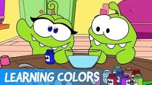 Place a num on top of a nom to create fun and different scents. Learning Colors With Om Nom Coloring Book Om Nom Stories Video Blog Youtube