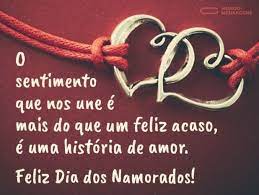 Feliz dia dos namorados! neste dia dos namorados, quero lhe dizer que meu amor é infinito e que sinto uma enorme gratidão por ter você na minha vida! todos os dias podem ser românticos, mas nesta data quero expressar ainda mais a gratidão de ter você em minha vida. Mensagens Para O Dia Dos Namorados Mundo Das Mensagens