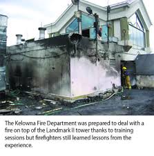District of glenmore volunteer fire department (1922. Incident Report Preparations Pay Off In High Rise Blaze Fire Fighting In Canada