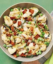 Tortelloni With Bacon Recipe Hellofresh Recipe Bacon Recipes Hello Fresh Recipes Veggie Recipes