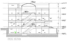 If the size of the cell doesn't appear correctly, the drawing scale of the 3d utility model is probably off Cross Section Mall Plan Dwg File Shopping Mall Design Mall Design How To Plan