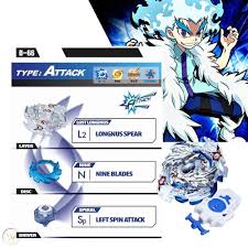 Beyblade burst app kulübü'ne bekleriz: Beyblade Burst B 66 Lost Longinus Luinor L2 New Takara Tomy Rare Dragoon Pegasus 1853405433