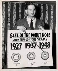 Have Donut Holes Gotten Smaller This Compelling Vintage Chart Says Yes Vox